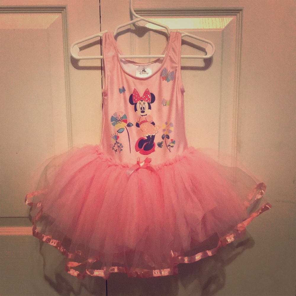 Minnie Mouse ballet onesie